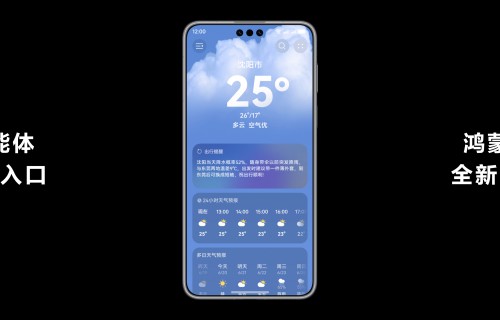 2025HDC华为天气上新系统级天气智能体，引领更智能的气象服务