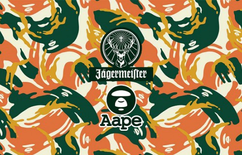 夜溯无界，迷彩锋芒！野格 × AAPE首次重磅跨界联名！